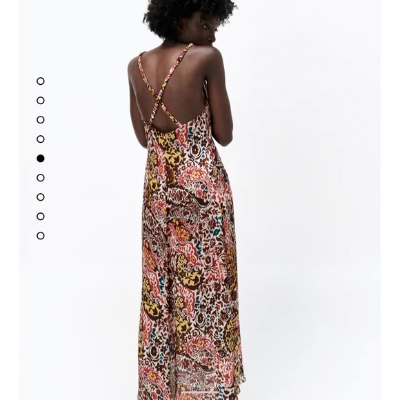 ZARA PRINT DRESS - Picture 2 of 8
